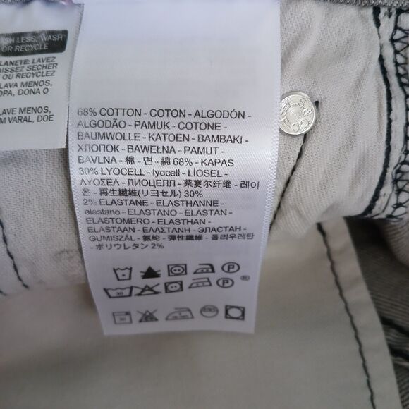 Levi's Flex 514 Straight Leg Men's Stretch Regular Fit Jeans Sz 28x30 Grey Color - Picture 11 of 12